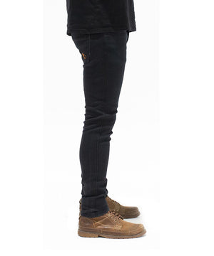 SA1NT Unbreakable Stretch Slim Jeans - Black