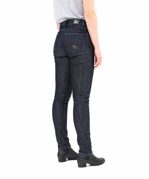 SA1NT Women's Unbreakable Stretch High Rise Skinny Jeans - Indigo