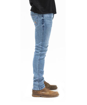 SA1NT Unbreakable Stretch Slim Jeans - Bleached
