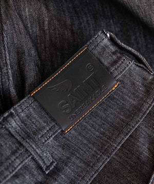 SA1NT Unbreakable Stretch Slim Jeans - Raw Black
